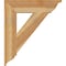 Ekena Millwork Traditional Traditional Rough Sawn Bracket, Western Red Cedar, 6"W x 28"D x 32"H BKT06X28X32TRA01RWR - alternate 2